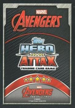 2015 Topps Marvel Avengers Hero Attax - Avengers: Age Of Ultron Movie #R4 Thor Back