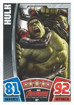 2015 Topps Marvel Avengers Hero Attax - Avengers: Age Of Ultron Movie #R7 Hulk Front