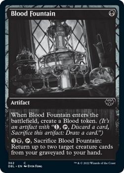 2021 Magic The Gathering Innistrad: Double Feature #362 Blood Fountain Front