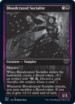 2021 Magic The Gathering Innistrad: Double Feature #363 Bloodcrazed Socialite Front