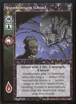 2005 Vampire The Eternal Struggle Legacies of Blood #NNO Asanbonsam Ghoul Front
