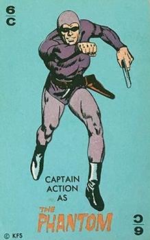 1967 Captain Action Card Game #6C The Phantom Front
