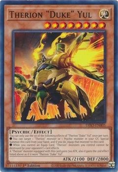 2022 Yu-Gi-Oh! Dimension Force English 1st Edition #DIFO-EN005 Therion 