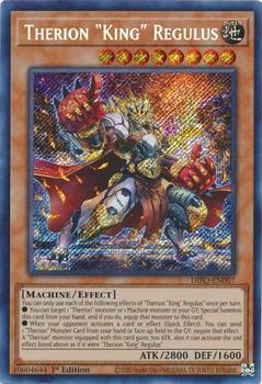 2022 Yu-Gi-Oh! Dimension Force English 1st Edition #DIFO-EN007 Therion 
