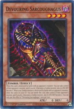 2022 Yu-Gi-Oh! Dimension Force English 1st Edition #DIFO-EN033 Devouring Sarcoughagus Front