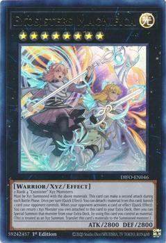 2022 Yu-Gi-Oh! Dimension Force English 1st Edition #DIFO-EN046 Exosisters Magnifica Front