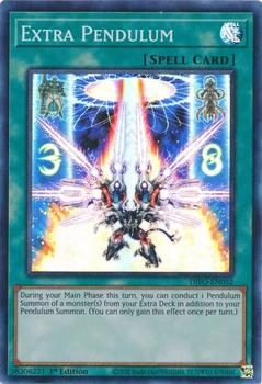 2022 Yu-Gi-Oh! Dimension Force English 1st Edition #DIFO-EN052 Extra Pendulum Front