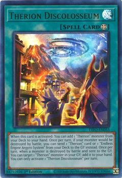2022 Yu-Gi-Oh! Dimension Force English 1st Edition #DIFO-EN053 Therion Discolosseum Front