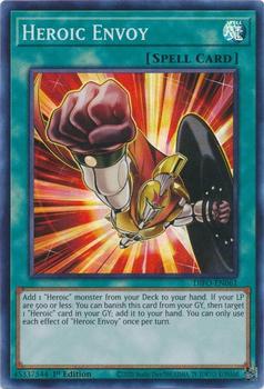 2022 Yu-Gi-Oh! Dimension Force English 1st Edition #DIFO-EN061 Heroic Envoy Front