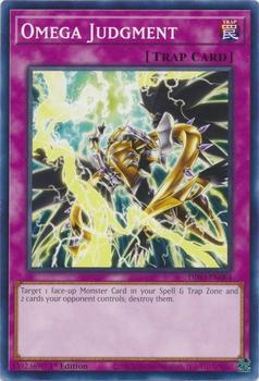 2022 Yu-Gi-Oh! Dimension Force English 1st Edition #DIFO-EN084 Omega Judgment Front