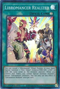 2022 Yu-Gi-Oh! Dimension Force English 1st Edition #DIFO-EN088 Libromancer Realized Front