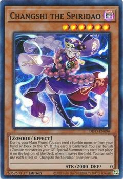 2022 Yu-Gi-Oh! Dimension Force English 1st Edition #DIFO-EN096 Changshi the Spiridao Front