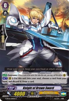 2015 Cardfight!! Vanguard Generation Stride #49 Knight of Drawn Sword Front