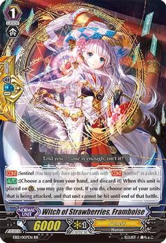 2014 Cardfight!! Vanguard Waltz of the Goddess #7 Witch of Strawberries, Framboise Front