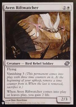 2020-22 Magic the Gathering The List #1/165 Aven Riftwatcher Front