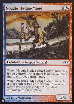 2020-22 Magic the Gathering The List #108/180 Noggle Hedge-Mage Front