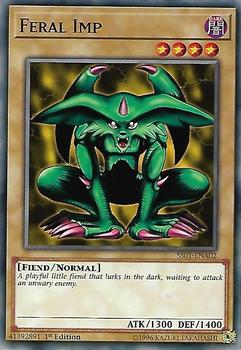 2019 Yu-Gi-Oh! Speed Duel Starter Deck: Destiny Masters English 1st Edition #SS01-ENA02 Feral Imp Front