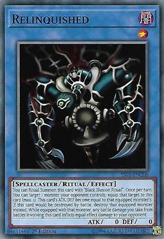 2019 Yu-Gi-Oh! Speed Duel Starter Deck: Destiny Masters English 1st Edition #SS01-ENC08 Relinquished Front