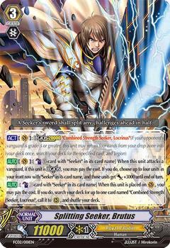 2014 CardFight!! Vanguard Fighters Collection #1 Splitting Seeker, Brutus Front
