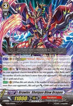 2014 CardFight!! Vanguard Fighters Collection #2 Brawler, Shotgun Blow Dragon Front