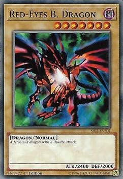 2019 Yu-Gi-Oh! Speed Duel Starter Deck: Duelists of Tomorrow English 1st Edition #SS02-ENB01 Red-Eyes B. Dragon Front