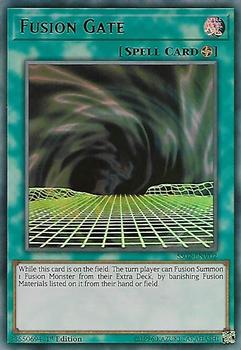 2019 Yu-Gi-Oh! Speed Duel Starter Deck: Duelists of Tomorrow English 1st Edition #SS02-ENV02 Fusion Gate Front