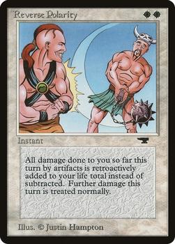 1994 Magic the Gathering Antiquities (DUPLICATED, TO BE DELETED) #7 Reverse Polarity Front