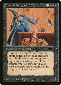 1994 Magic the Gathering Antiquities (DUPLICATED, TO BE DELETED) #20 Xenic Poltergeist Front