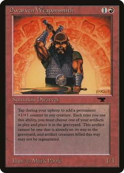 1994 Magic the Gathering Antiquities (DUPLICATED, TO BE DELETED) #25 Dwarven Weaponsmith Front
