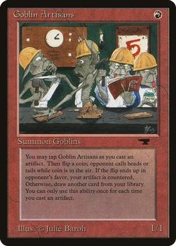 1994 Magic the Gathering Antiquities (DUPLICATED, TO BE DELETED) #26 Goblin Artisans Front