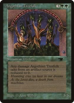 1994 Magic the Gathering Antiquities (DUPLICATED, TO BE DELETED) #30 Argothian Treefolk Front
