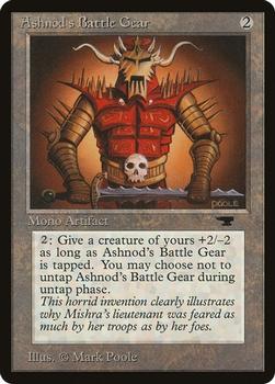 1994 Magic the Gathering Antiquities (DUPLICATED, TO BE DELETED) #39 Ashnod's Battle Gear Front