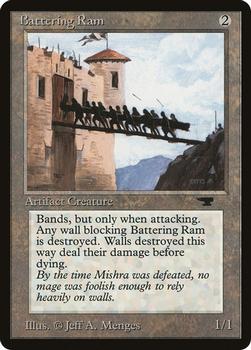 1994 Magic the Gathering Antiquities (DUPLICATED, TO BE DELETED) #41 Battering Ram Front