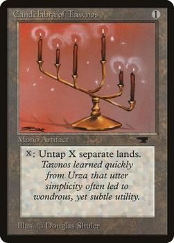 1994 Magic the Gathering Antiquities (DUPLICATED, TO BE DELETED) #43 Candelabra of Tawnos Front