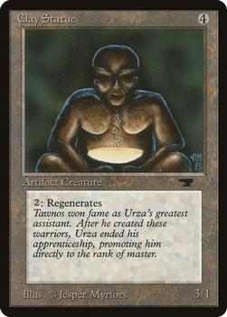 1994 Magic the Gathering Antiquities (DUPLICATED, TO BE DELETED) #44 Clay Statue Front