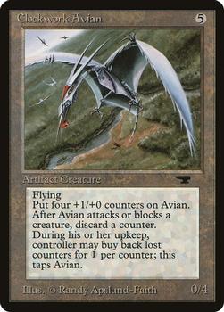 1994 Magic the Gathering Antiquities (DUPLICATED, TO BE DELETED) #45 Clockwork Avian Front