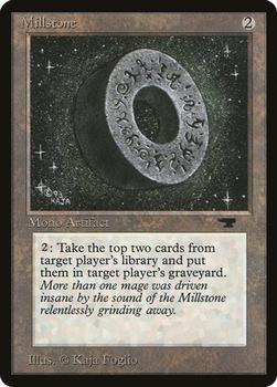 1994 Magic the Gathering Antiquities (DUPLICATED, TO BE DELETED) #56 Millstone Front