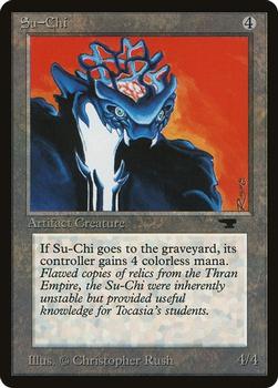 1994 Magic the Gathering Antiquities (DUPLICATED, TO BE DELETED) #66 Su-Chi Front