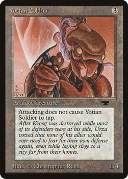 1994 Magic the Gathering Antiquities (DUPLICATED, TO BE DELETED) #79 Yotian Soldier Front
