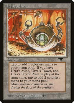 1994 Magic the Gathering Antiquities (DUPLICATED, TO BE DELETED) #83c Urza's Mine Front