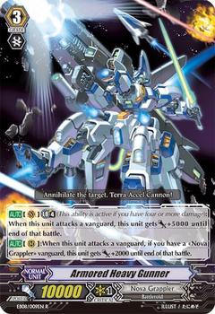 2014 CardFight!! Vanguard Champions of the Cosmos #9 Armored Heavy Gunner Front
