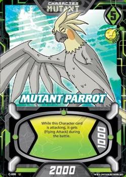 2010 Ben 10 CCG Series 1 #8 Mutant Parrot Front