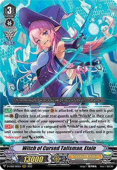 2022 Cardfight!! Vanguard V Special Series 06: V Clan Collection Vol.6 #10 Witch of Cursed Talisman, Etain Front