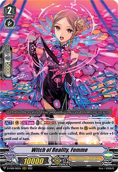 2022 Cardfight!! Vanguard V Special Series 06: V Clan Collection Vol.6 #12 Witch of Reality, Femme Front