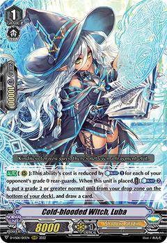 2022 Cardfight!! Vanguard V Special Series 06: V Clan Collection Vol.6 #13 Cold-blooded Witch, Luba Front