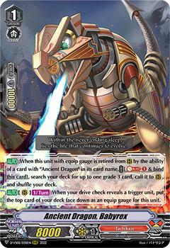 2022 Cardfight!! Vanguard V Special Series 06: V Clan Collection Vol.6 #30 Ancient Dragon, Babyrex Front