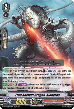 2022 Cardfight!! Vanguard V Special Series 06: V Clan Collection Vol.6 #31 True Ancient Dragon, Aloneros Front