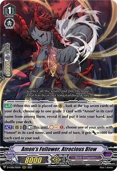 2022 Cardfight!! Vanguard V Special Series 06: V Clan Collection Vol.6 #51 Amon's Follower, Atrocious Blow Front