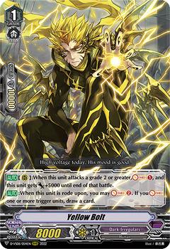 2022 Cardfight!! Vanguard V Special Series 06: V Clan Collection Vol.6 #54 Yellow Bolt Front