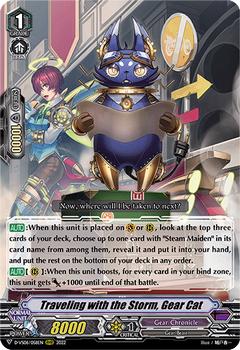 2022 Cardfight!! Vanguard V Special Series 06: V Clan Collection Vol.6 #58 Traveling with the Storm, Gear Cat Front